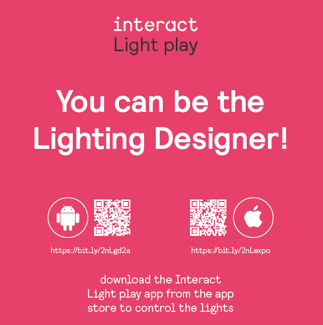 Interact Light play - You can be the lighting designer - Lights in Alingsås